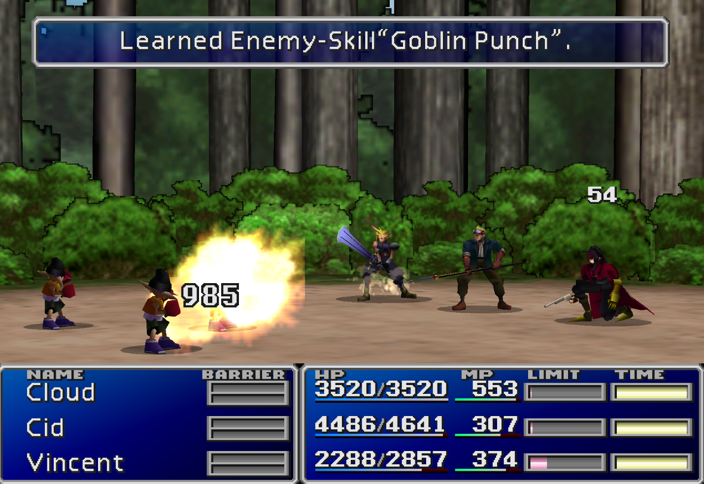 Goblin Punch Enemy Skill